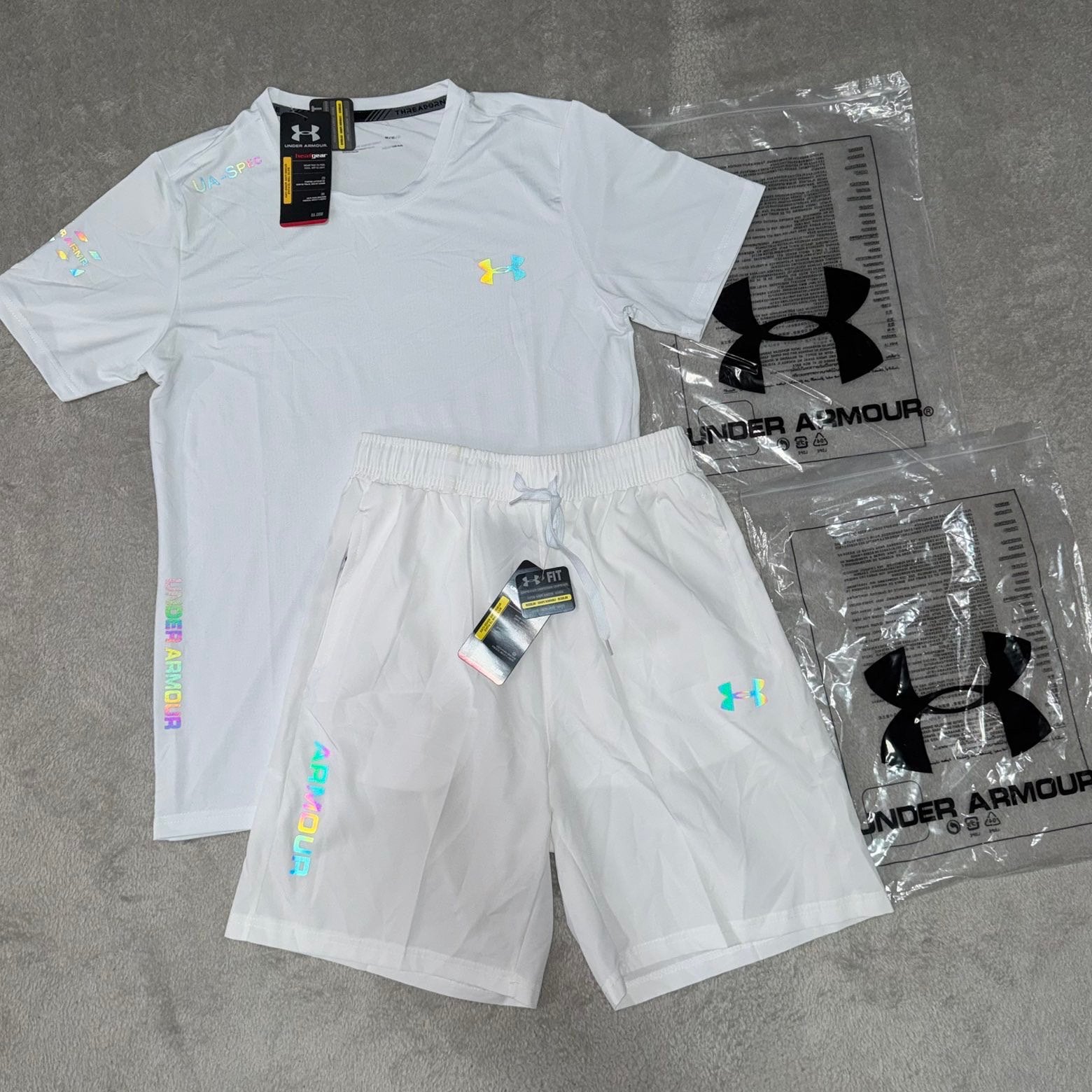 Underarmour zomerset wit, Ophalen of Verzenden, Nieuw, Maat 48/50 (M), Wit