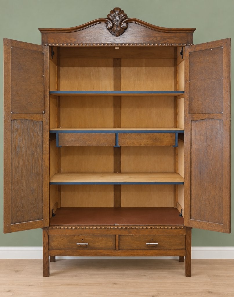 Demontabele art deco spiegeltjeskast buffetkast servieskast, 100 tot 150 cm, 200 cm of meer, Met lade(s), Zo goed als nieuw