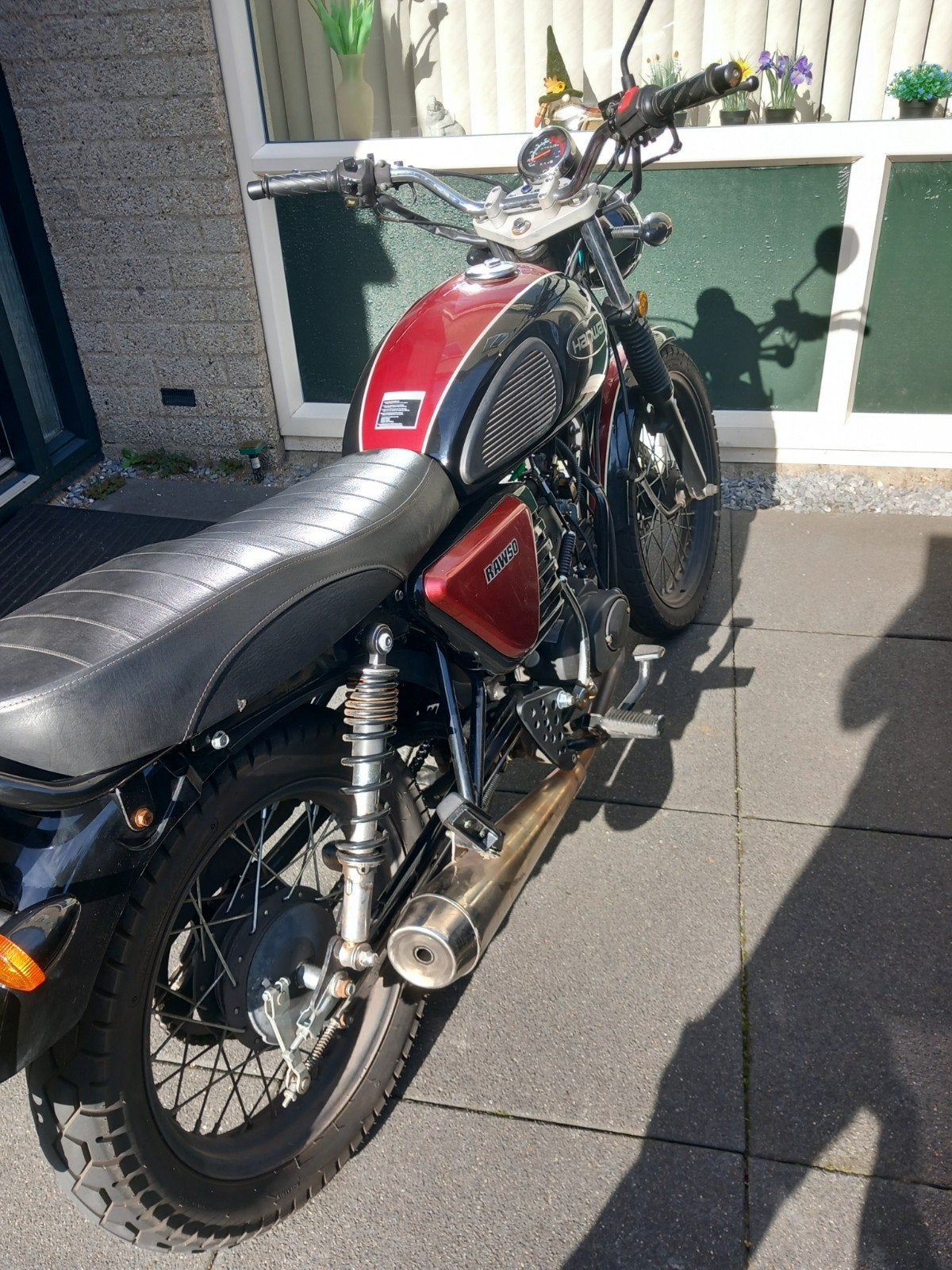 hanway raw 50 2024, Ophalen, Maximaal 45 km/u, Zo goed als nieuw, 4 versnellingen