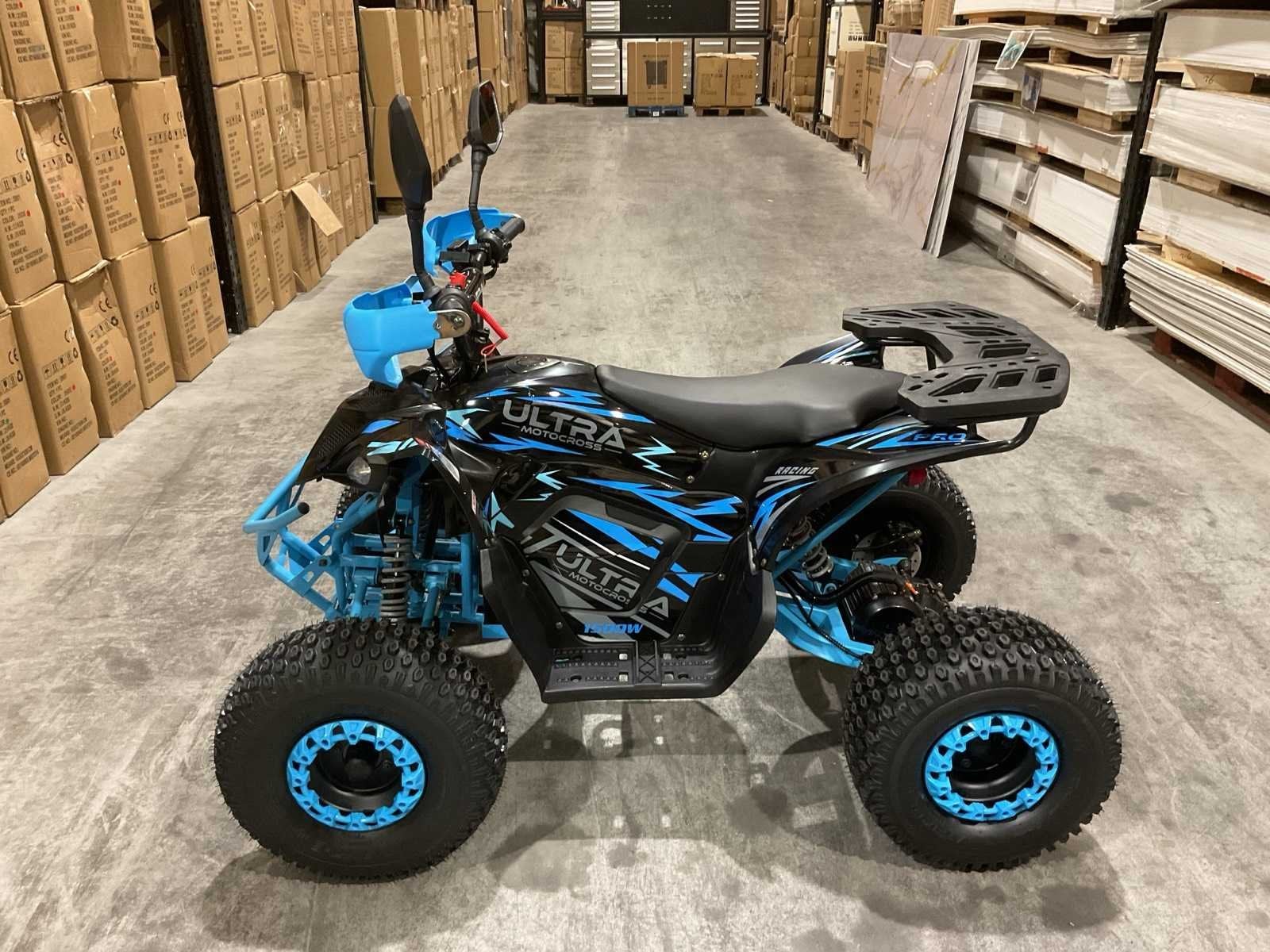 Ultra Motocross ATV005E 1500Watt 27JA Blauw Quad