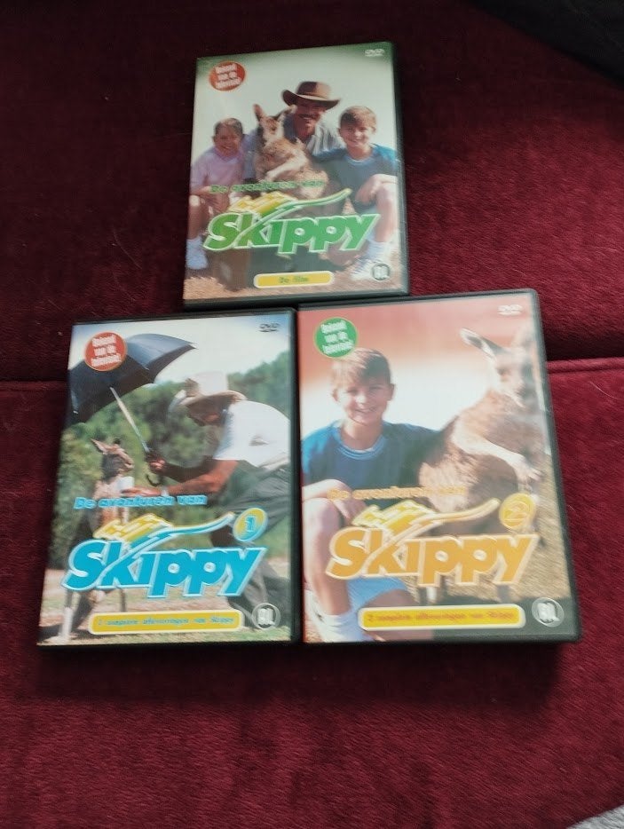 skippy op dvd, Alle leeftijden, Ophalen, Zo goed als nieuw, Dieren