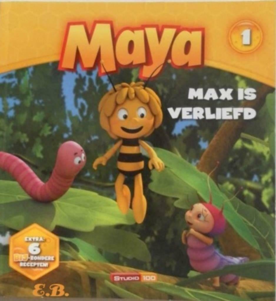 Maya de bij [1]~Met 6 BIJ-zondere recepten~Max is verliefd^^, Ophalen of Verzenden, Zo goed als nieuw