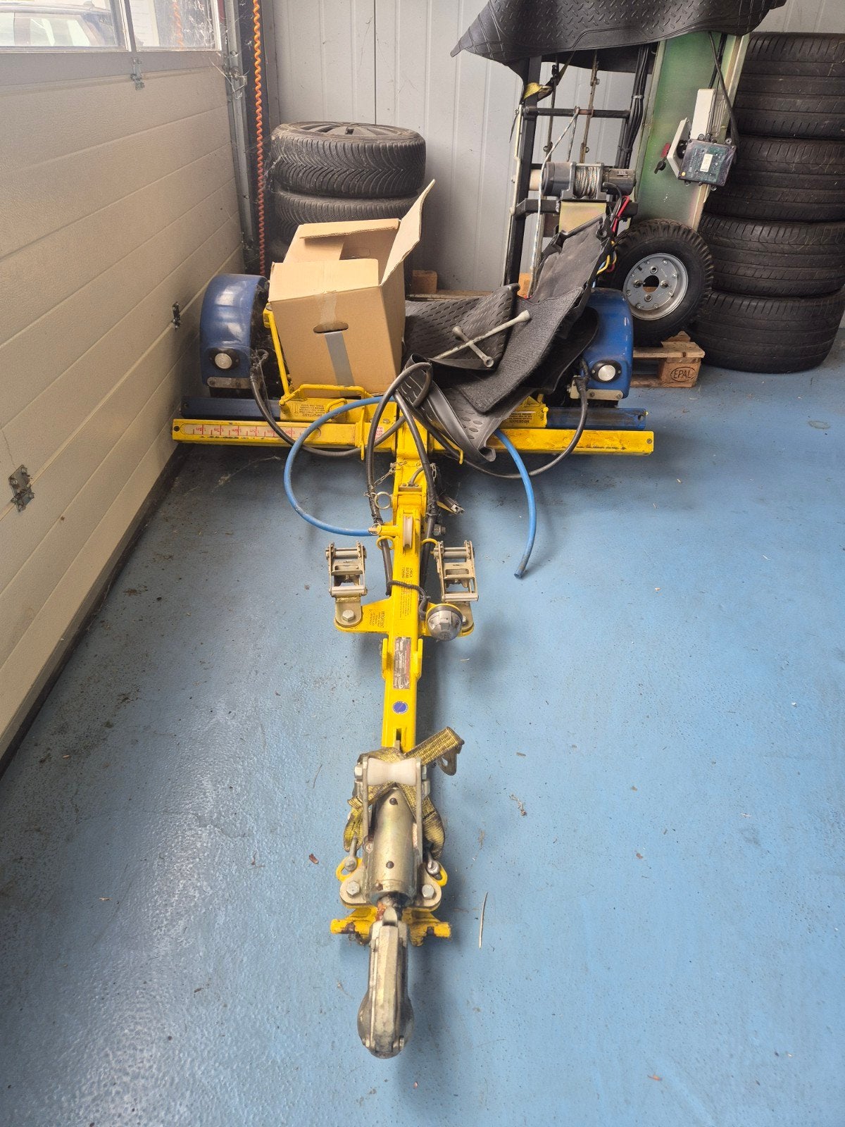 Robuuste A-frame Dolly sleepstang voor voertuigtransport, Ophalen of Verzenden, Gebruikt
