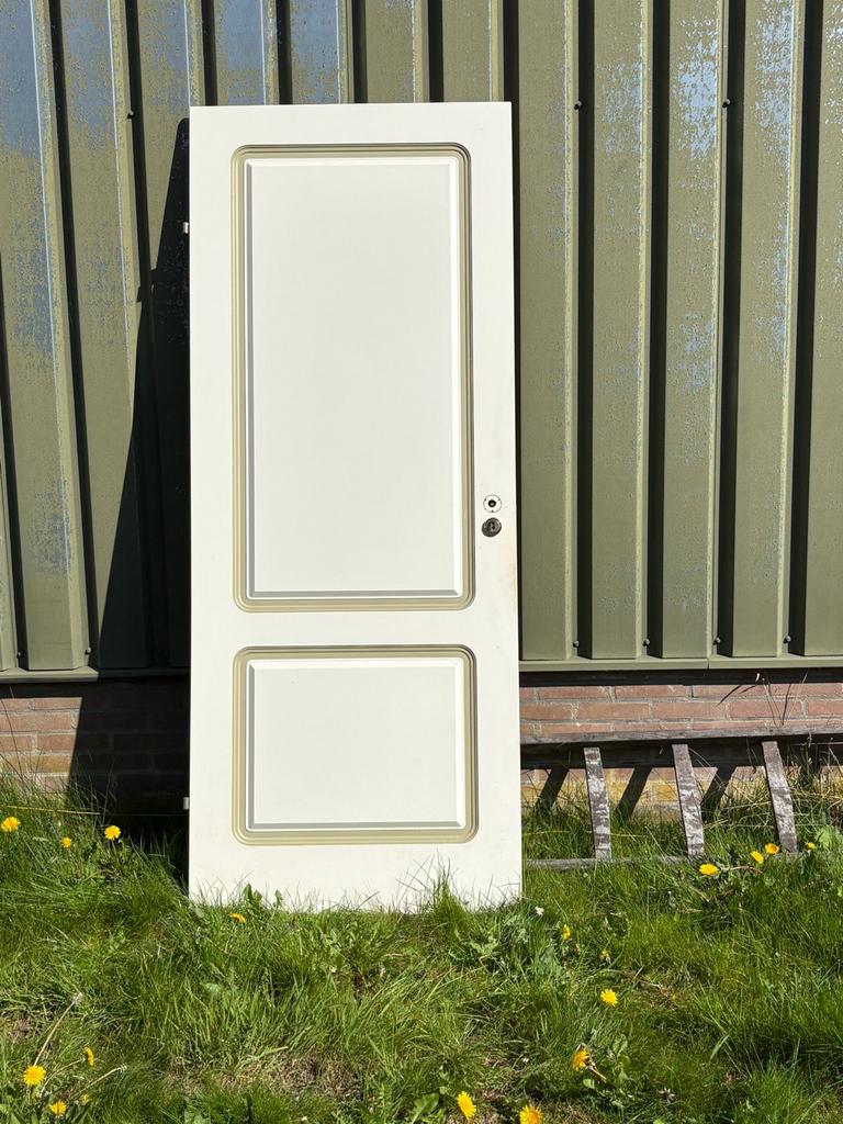 Opdekdeur - Klassieke Binnendeur, Ophalen, Gebruikt, 80 tot 100 cm, Binnendeur
