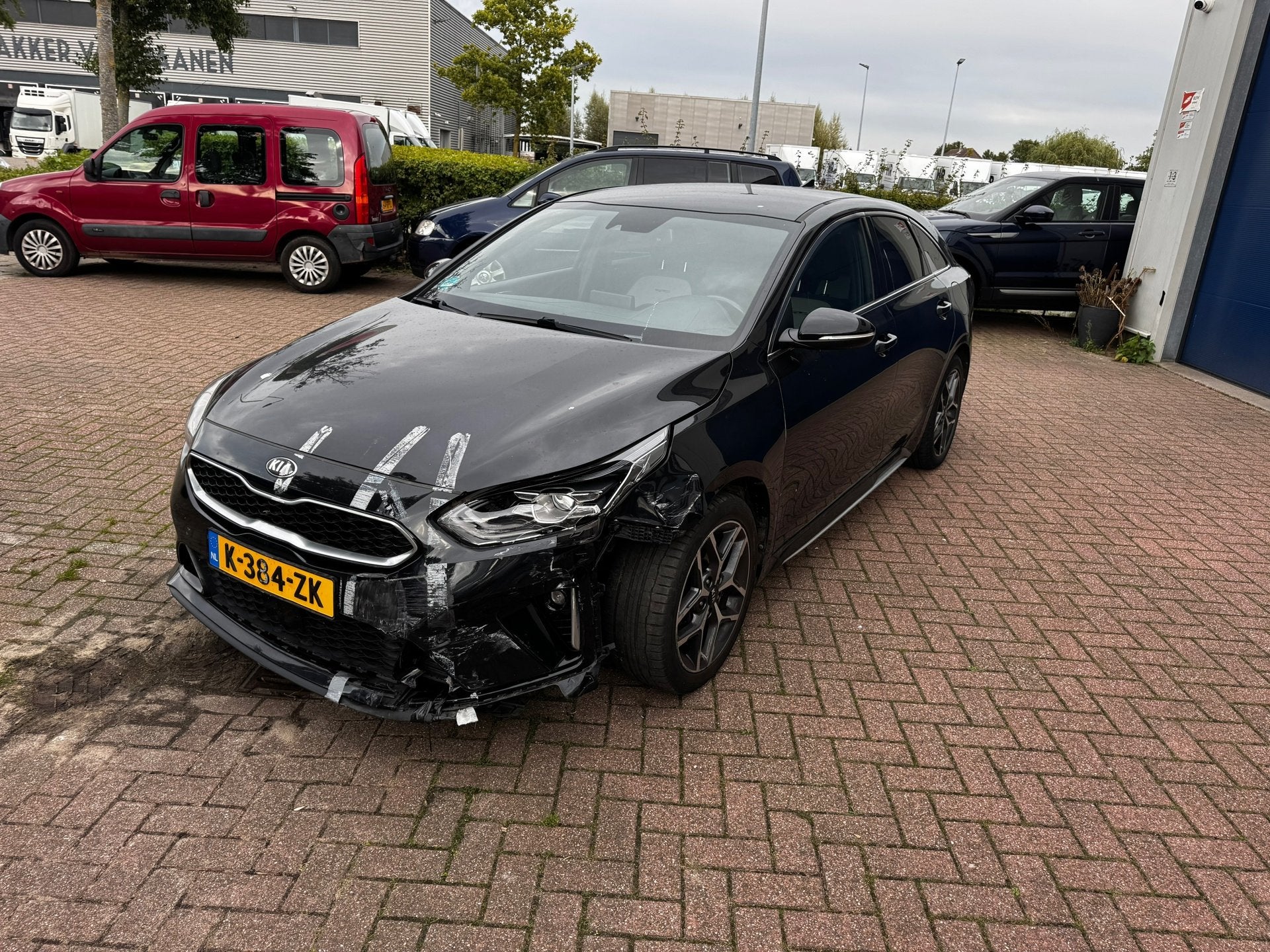 Kia ProCeed 1.0 T-GDI GT-Line, Auto's, Voorwielaandrijving, Stof, Gebruikt, Zwart