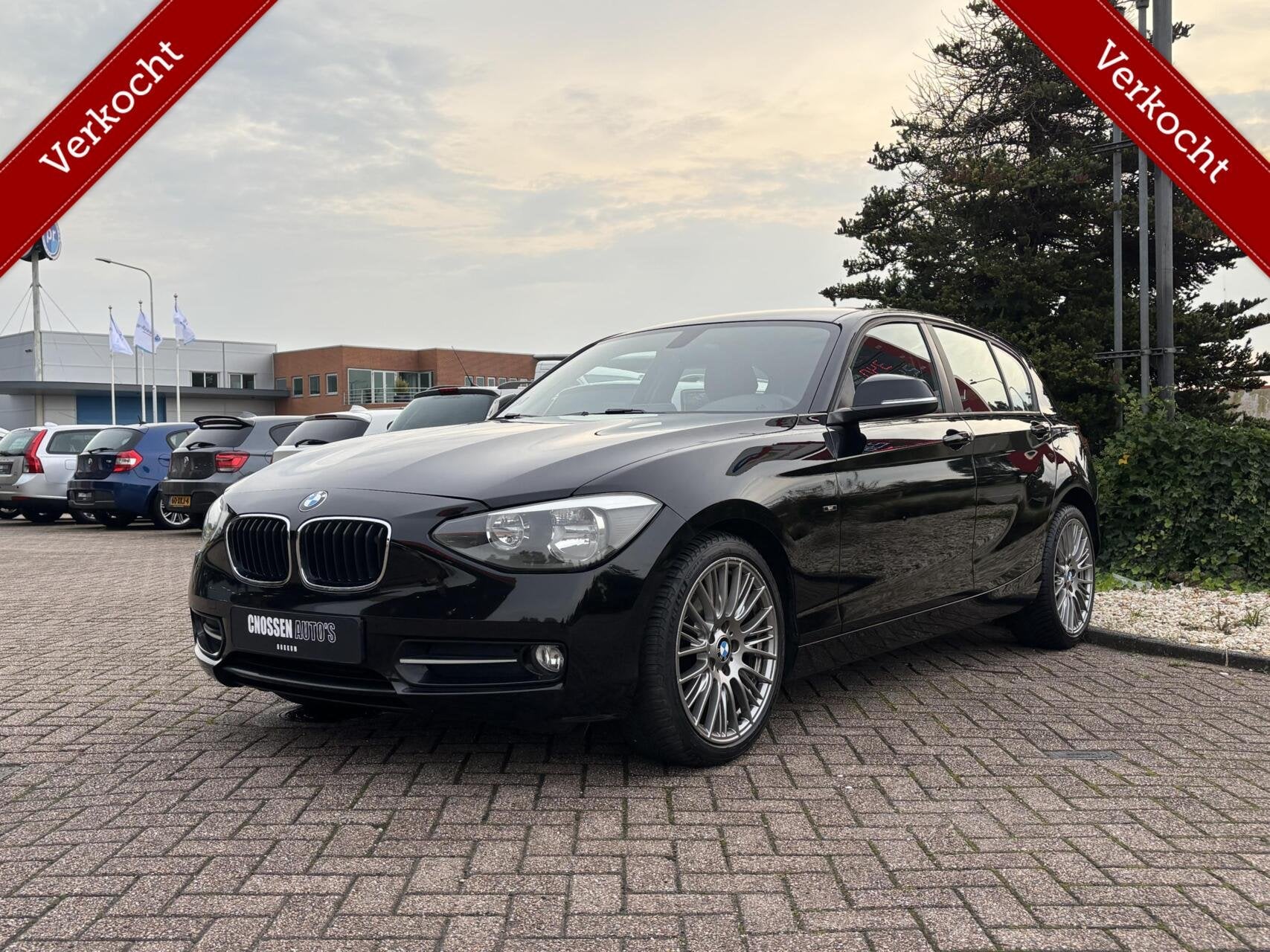 BMW 1-serie 116i Business, Sport-Line, Navi, 18 inch!, 1-Serie, Euro 5, Gebruikt, Zwart