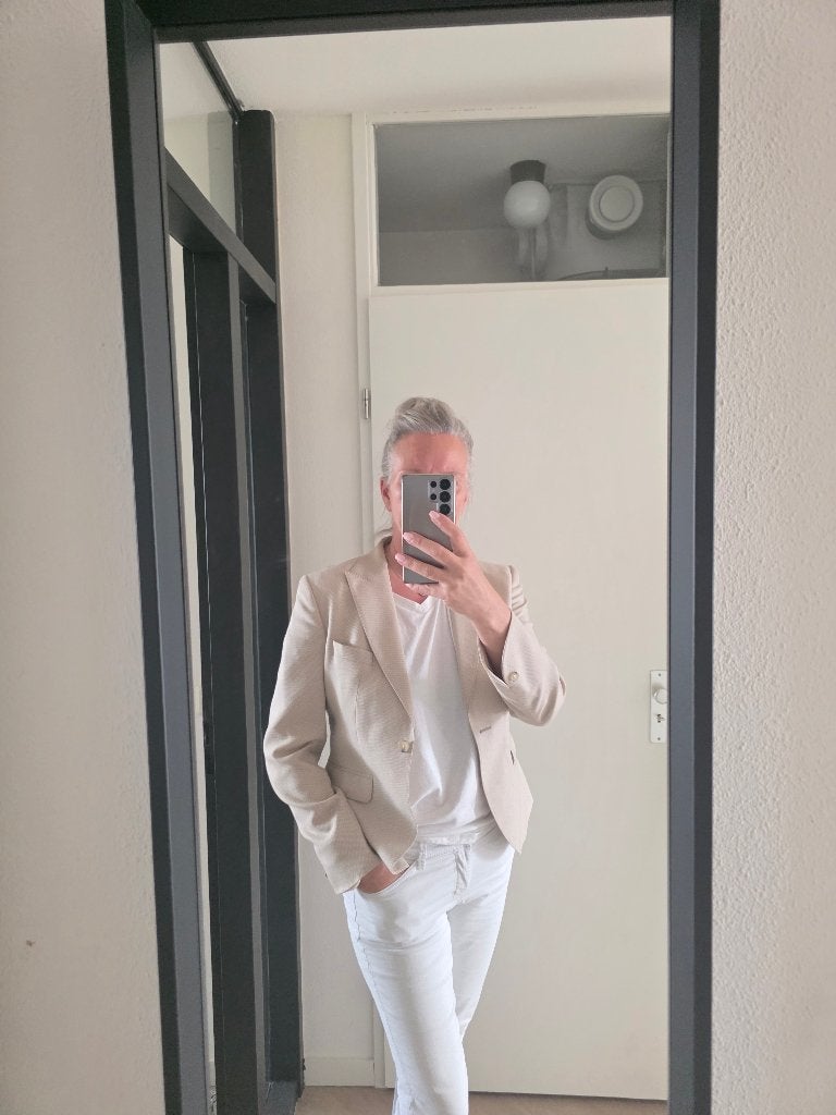 Cavallaro blazer, Kleding | Dames, Ophalen, Beige, Cavallaro, Maat 42/44 (L)