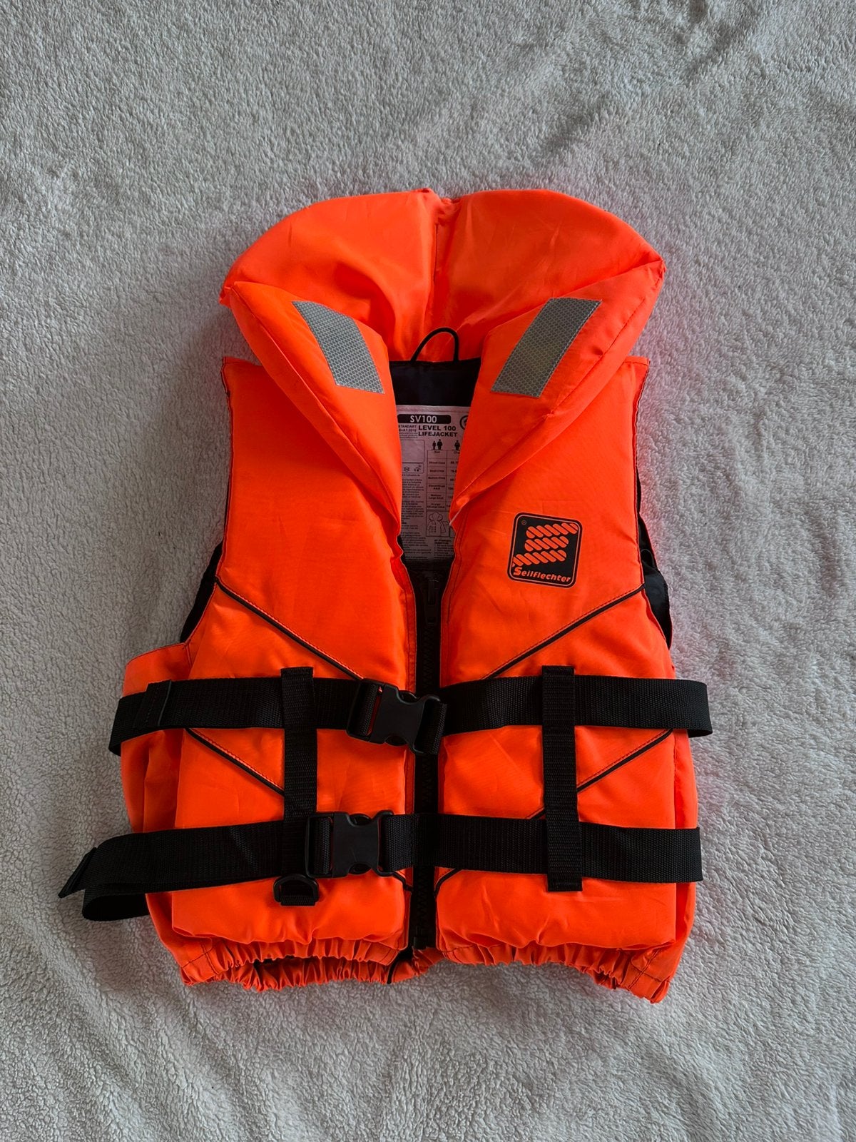 Reddingsvest voor iemand van 60-90 kg, Ophalen of Verzenden, Zo goed als nieuw, Dame of Heer, Reddingsvest of Zwemvest