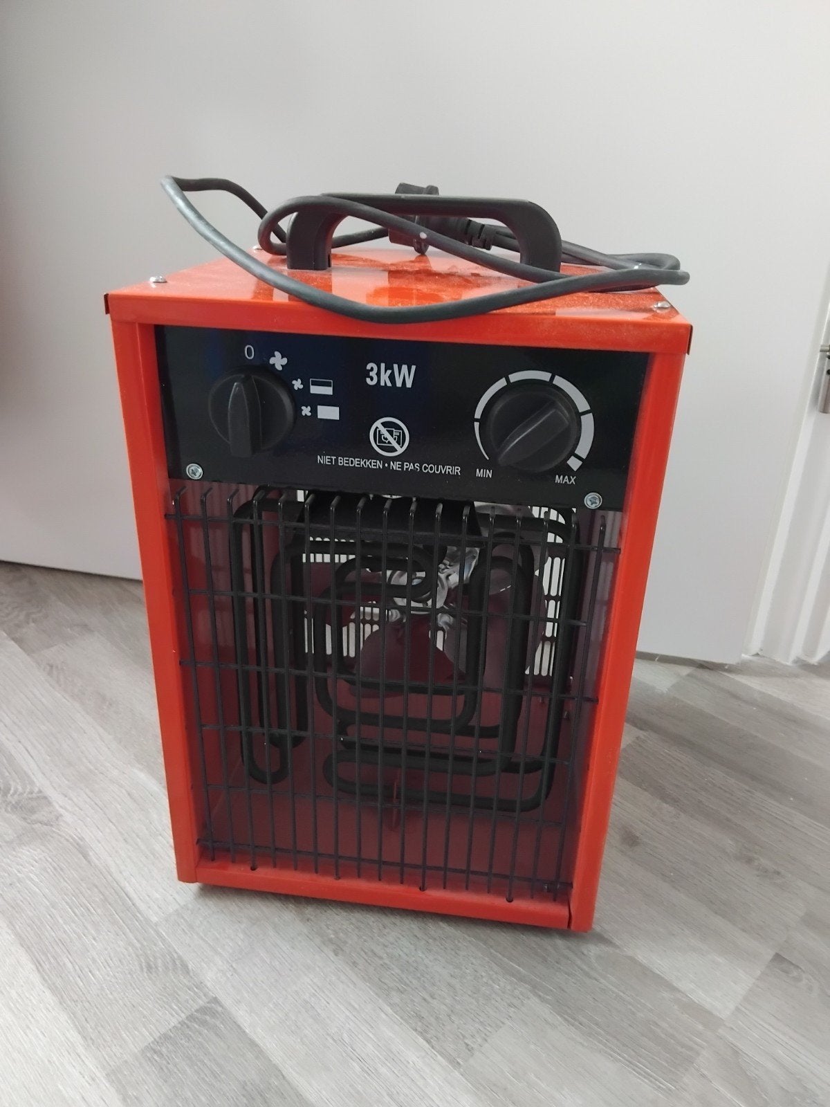 Handson 3kW Werkplaatskachel / Elektrische Kachel, 30 tot 80 cm, Kachel, Minder dan 60 cm, Ophalen of Verzenden