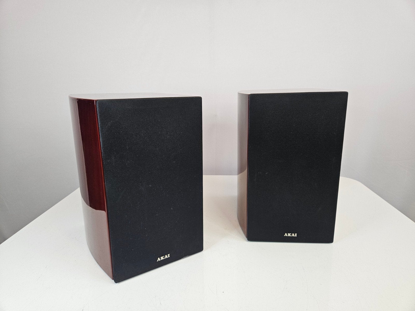 Akai AMD75 Boekenplank Luidsprekers - Mooi Geluid, Gebruikt, Onbekend, Ophalen of Verzenden, 60 tot 120 watt