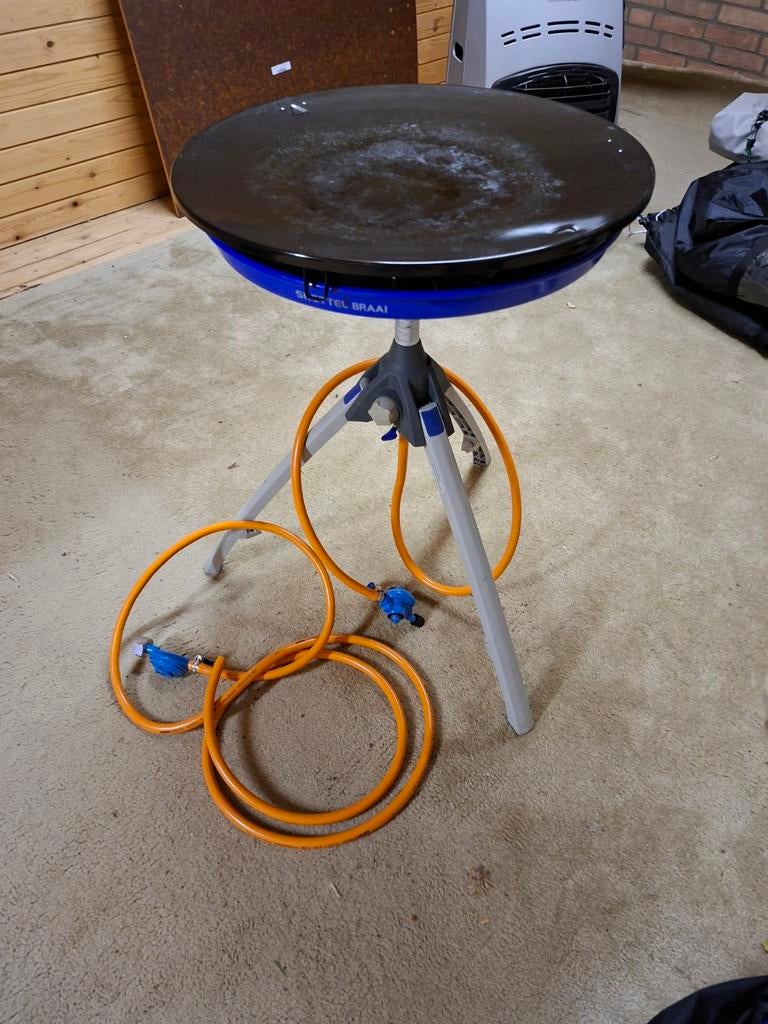 Skottelbraai Cadac met gasaansluiting, Ophalen, Gebruikt, Cadac