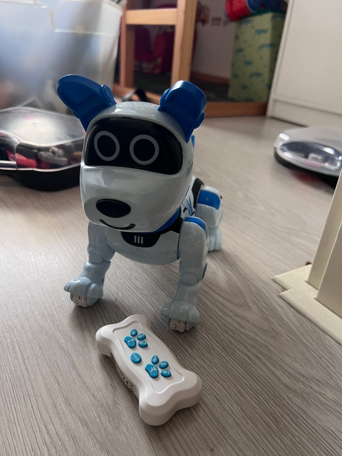 Robot hond, Ophalen, Zo goed als nieuw