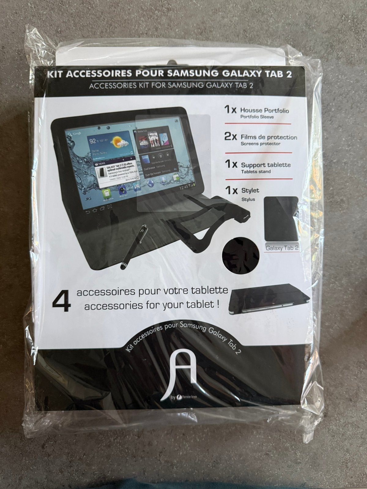 Uitgebreide accessoires kit samsung tab 2 nieuw, Computers en Software, Tablet-hoezen, Ophalen of Verzenden, Nieuw, 10 inch, Overige typen