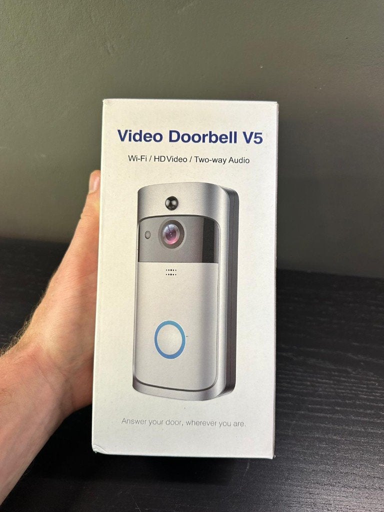 EKEN V5 Video Deurbel met Camera + Gong, Ophalen of Verzenden, Ingebouwde camera, Nieuw, Draadloos