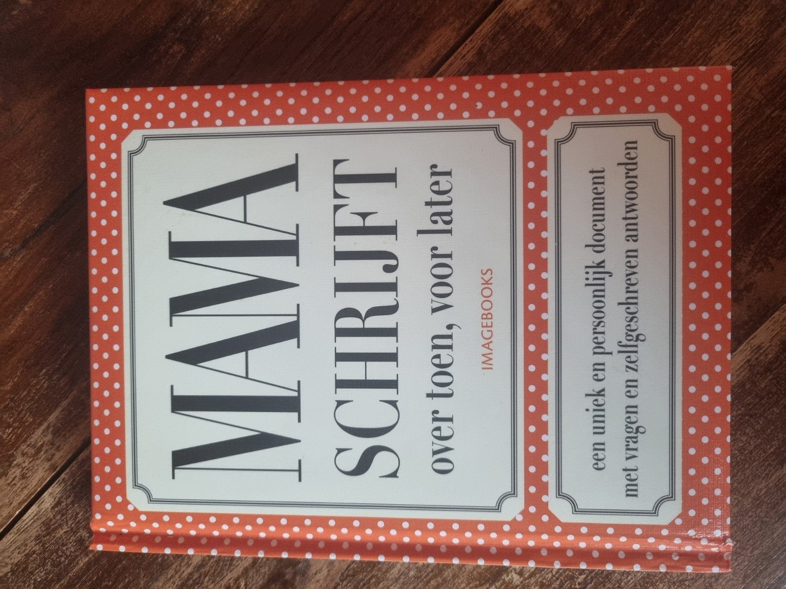 Invulboek 'Mama Schrijft over toen, voor later' - Nieuw, Ophalen of Verzenden, Nieuw