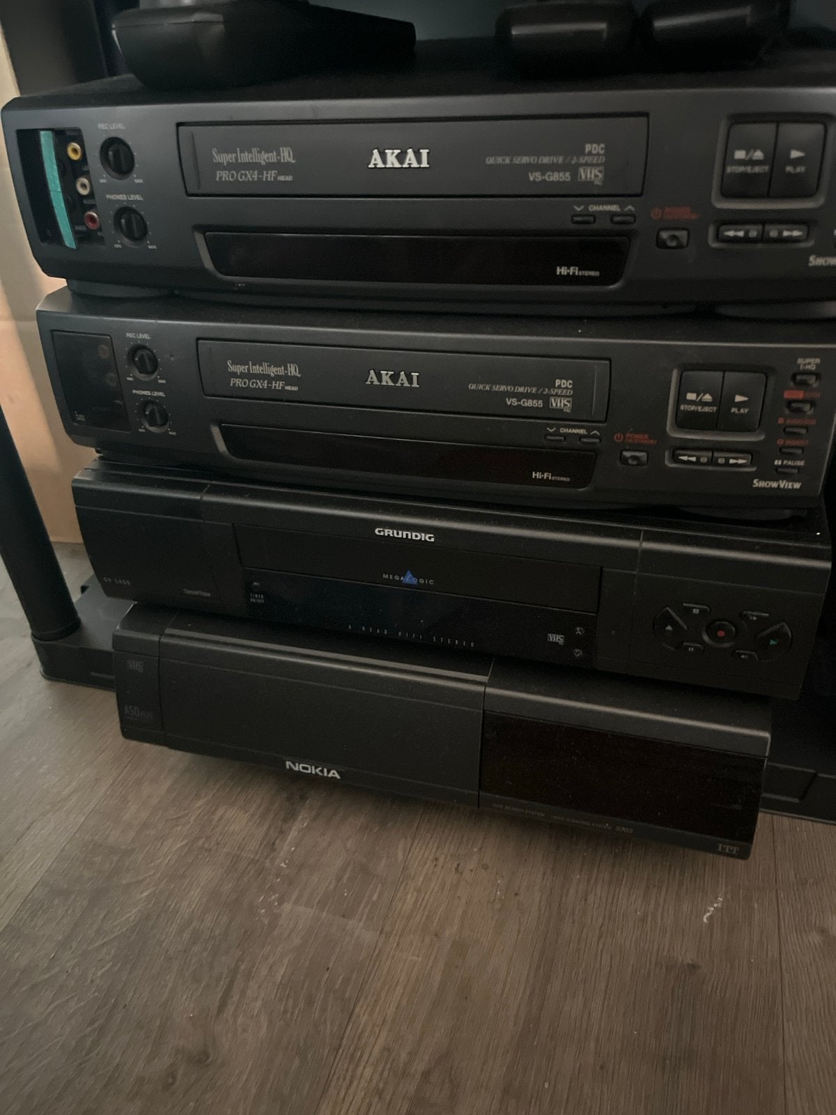 Diverse VHS-spelers - Sony, Philips - Goede staat, Ophalen of Verzenden, Gebruikt, VHS-speler of -recorder