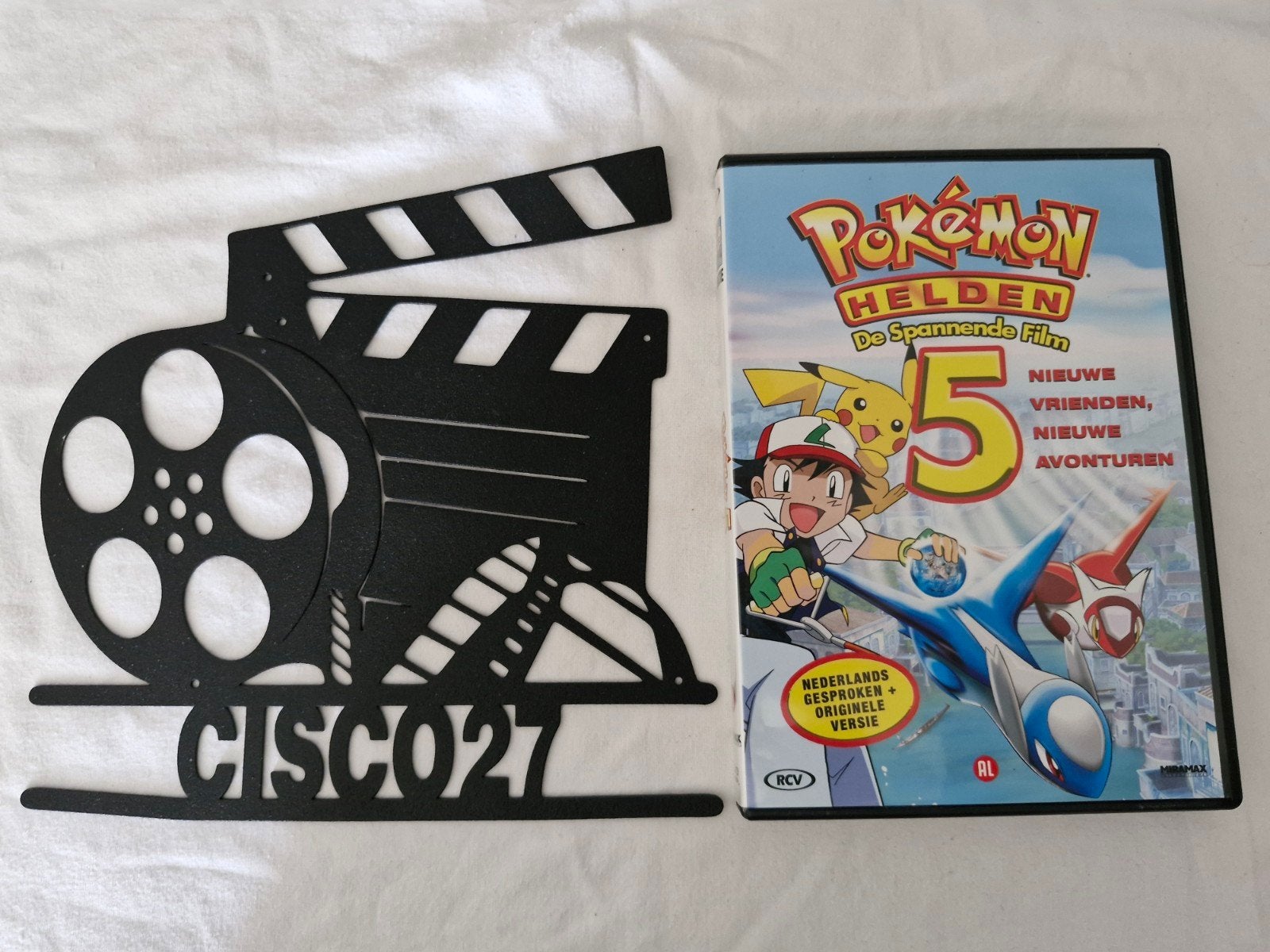 Pokémon Helden 5, Cd's en Dvd's, Gebruikt, Animatie, Nederlands, Ophalen of Verzenden