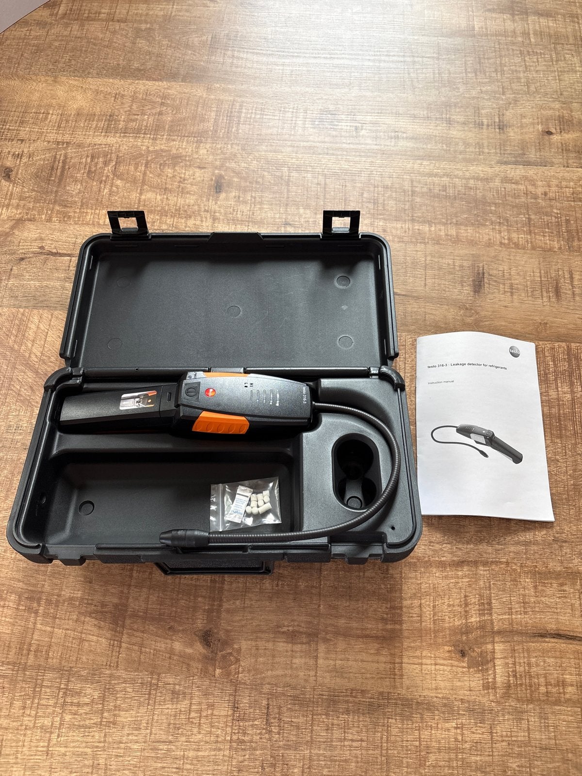 Testo 316-3 Lekdetectie Snuffelaar voor Koelmiddelen, Doe-het-zelf en Verbouw, Ophalen of Verzenden, Zo goed als nieuw, Overige meters