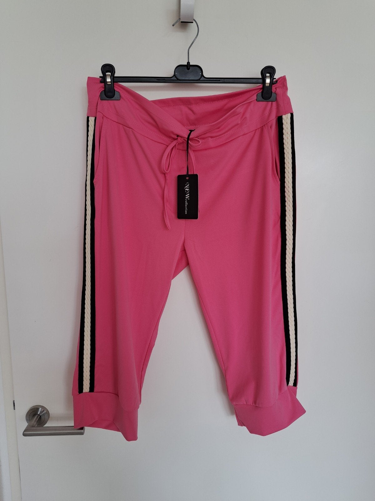Travelstof capri maat XL/XXL nieuw roze, Kleding | Dames, Verzenden, Nieuw, Roze, Driekwart