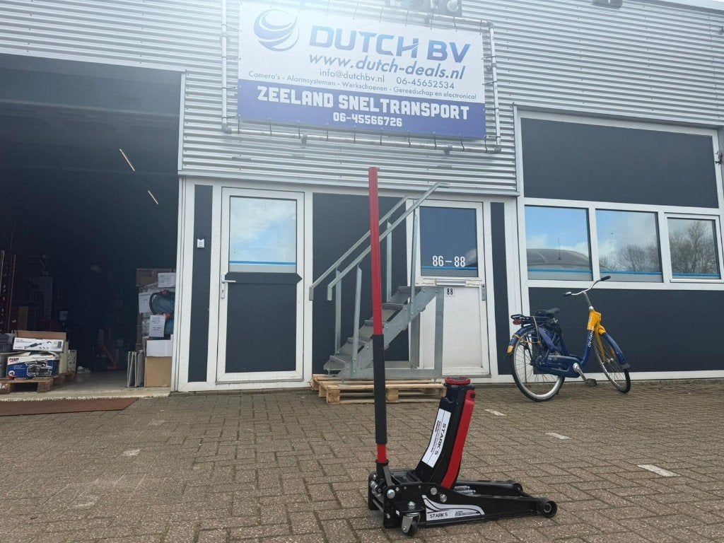 Auto krik Starks 4 ton, Ophalen, Albert pesmanweg 86 goes, Dutch bv, Garagekrik