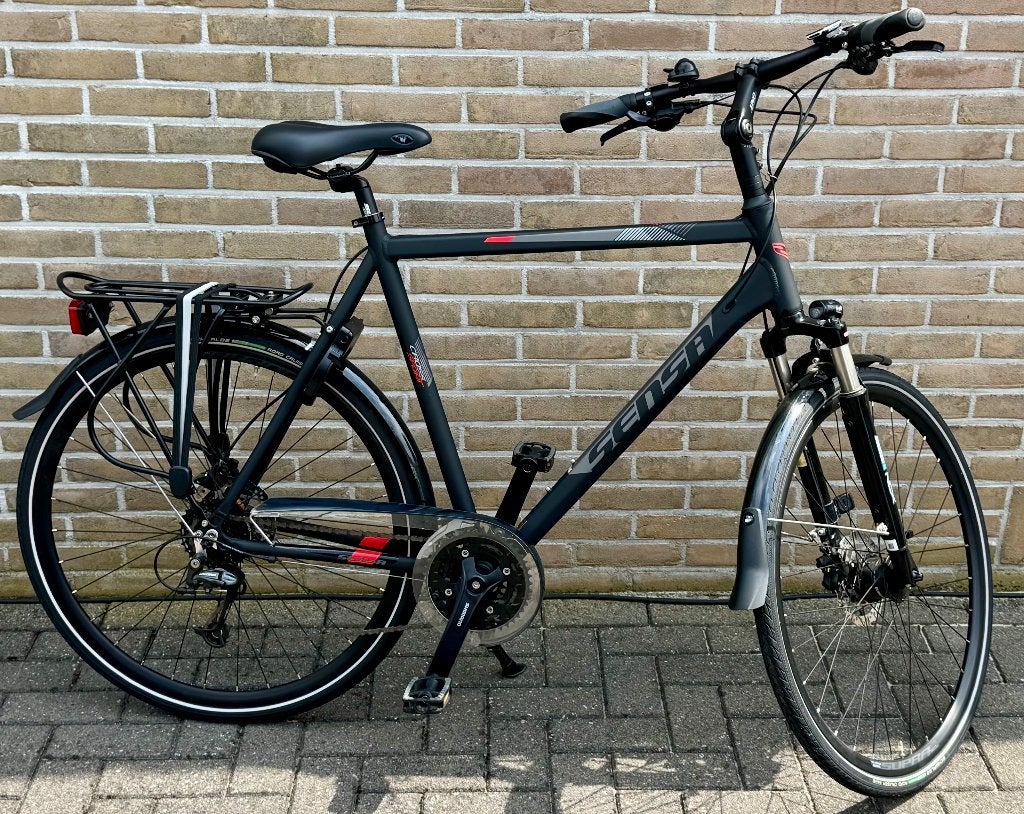 Sensa Cross Sport Disc Limited 2020  28"  BLACK MATT  61 cm, Fietsen en Brommers, Fietsen | Heren | Herenfietsen, Versnellingen