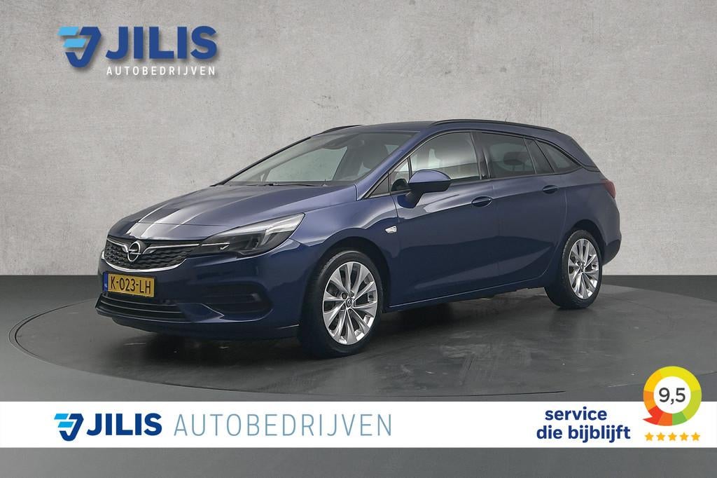 Opel Astra Sports Tourer 1.2 Business Elegance | Half leder, Auto's, Opel, Voorwielaandrijving, Startonderbreker, Gebruikt, Euro 6