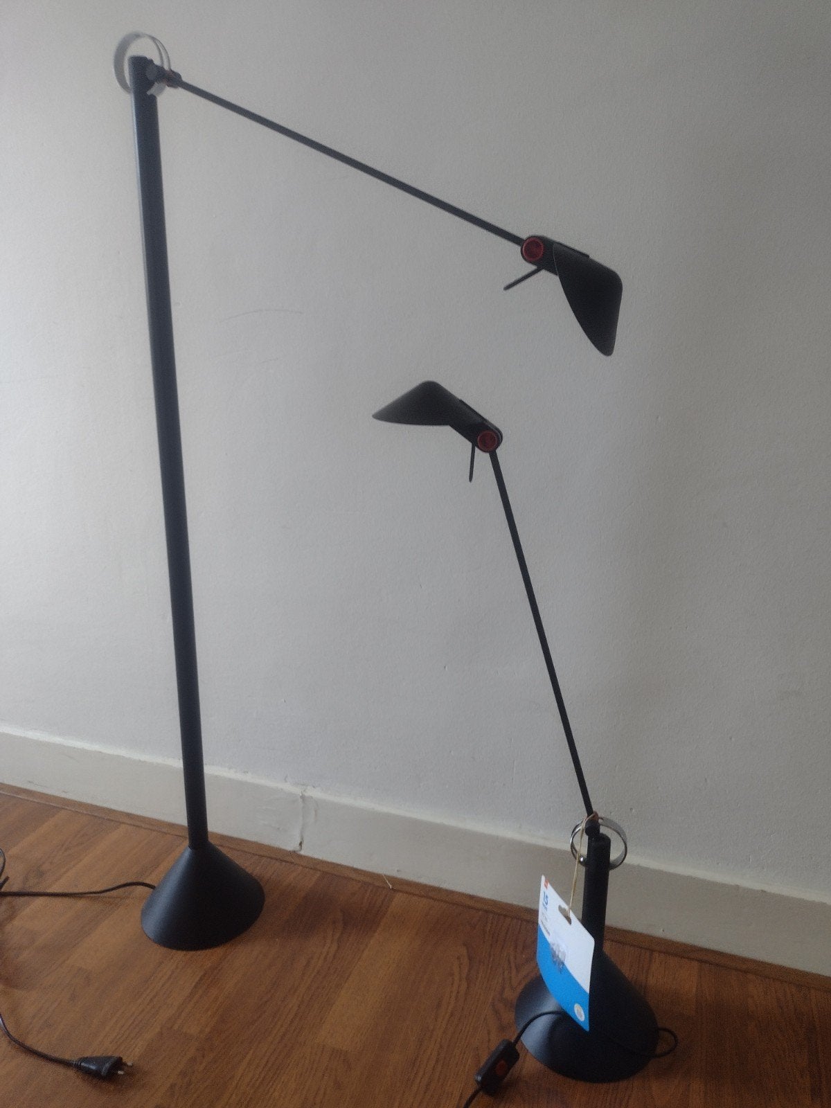 Jaren '90 Postmodern Memphis Milano Stijl Lampen Set, Huis en Inrichting, Lampen | Vloerlampen, Ophalen