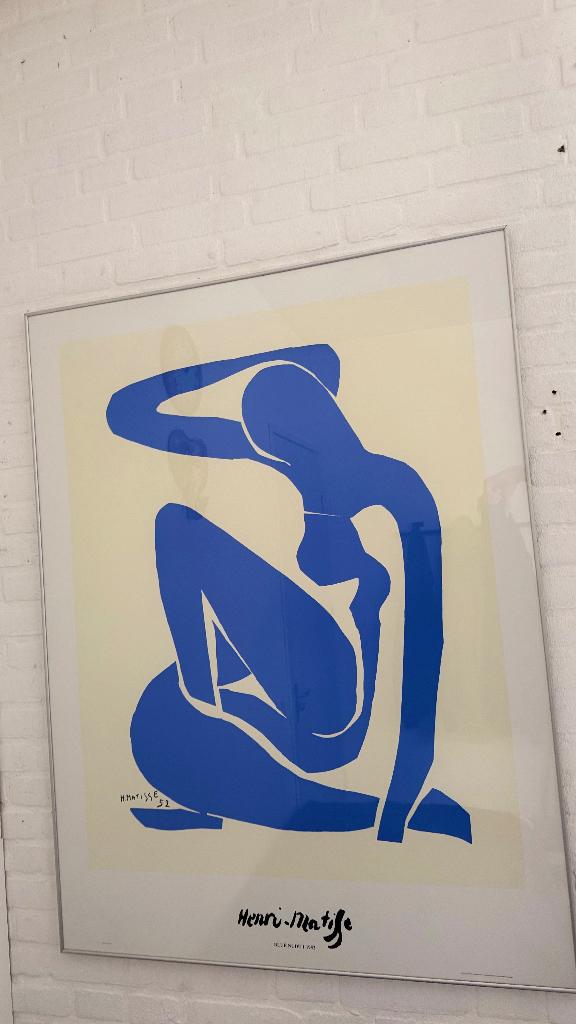Schilderij Henri Matisse - Not blue II, Ophalen of Verzenden