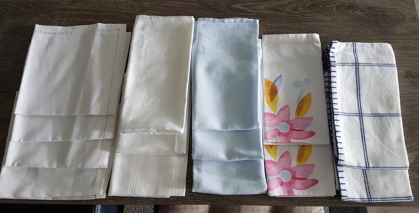 14 servetten, Katoen, Overige kleuren, Ophalen of Verzenden, Zo goed als nieuw