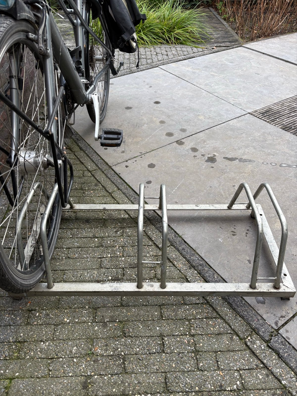 Fietsenrek voor 3 fietsen - Gebruikt, Ophalen, Gebruikt