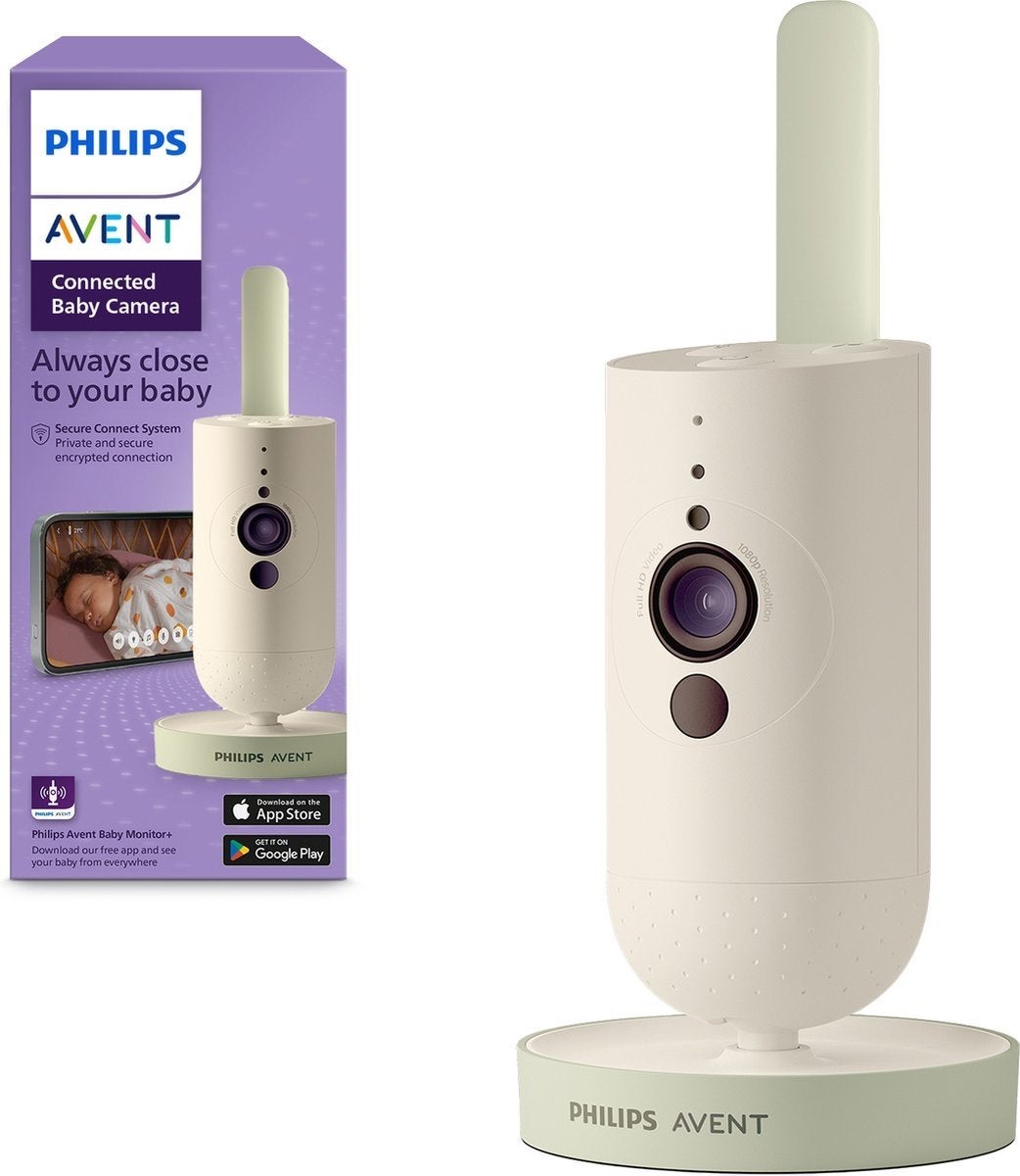 Philips Avent Connected Baby Camera - zo goed als nieuw!, Kinderen en Baby's, Babyfoons, Ophalen of Verzenden, Zo goed als nieuw