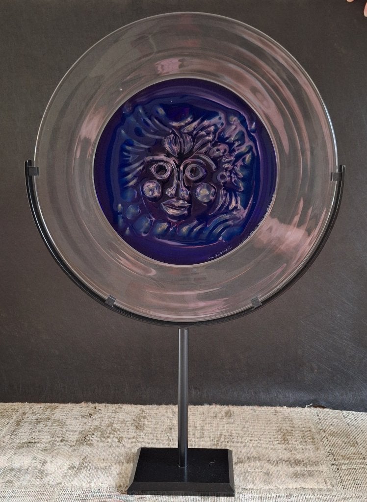 Glassculptuur, Ophalen