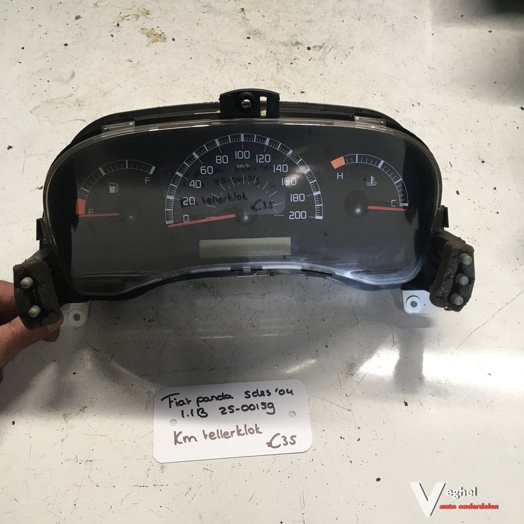 Fiat Panda 5drs 1.1 B 2004 2500159   Km Tellerklok   4680154, Gebruikt, -, -, Ophalen of Verzenden