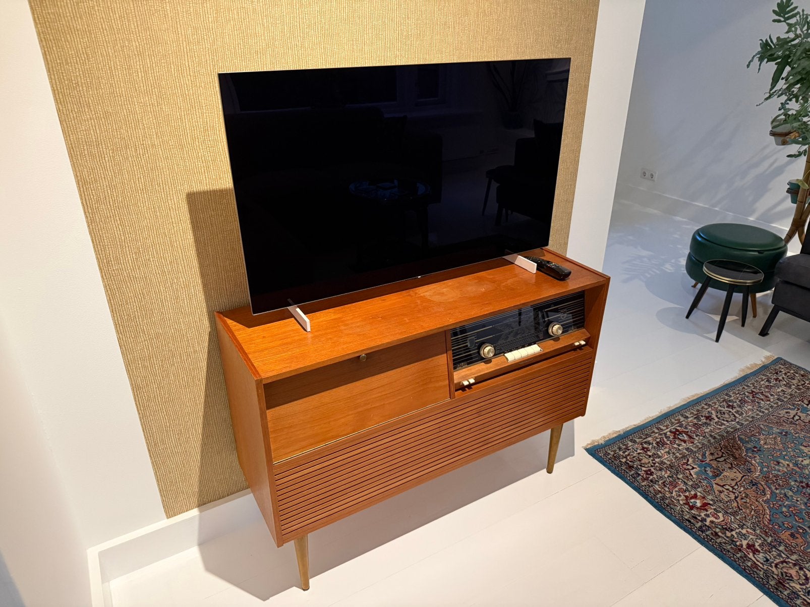 Vintage tv kastje Philips in goede staat, Ophalen, 100 tot 150 cm, Zo goed als nieuw, Minder dan 100 cm