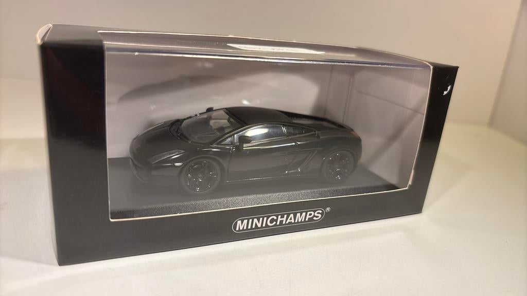 Lamborghini gallardo black minichamps 1.43, Auto, Ophalen of Verzenden, MiniChamps, A