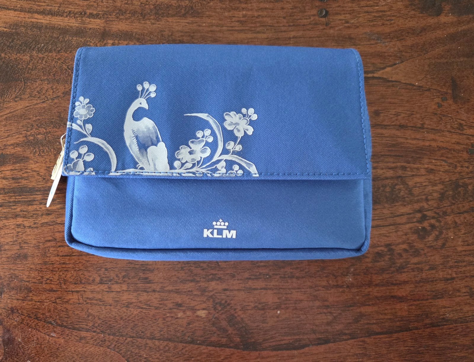 KLM Rituals comfort bag toilettas blauw wit nieuw, Ophalen of Verzenden, Nieuw, Blauw, Heer of Dame