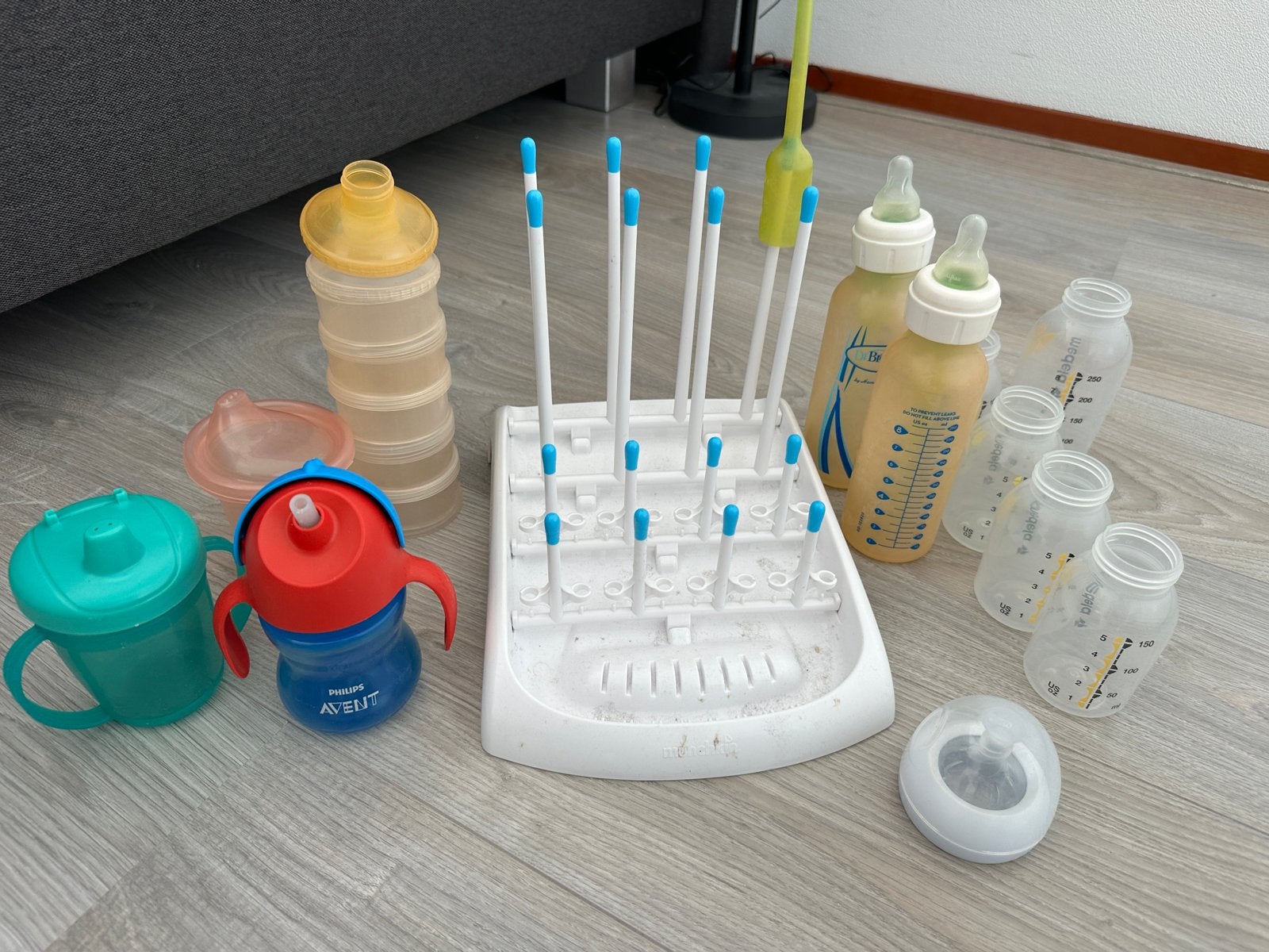 Flessenrek, flessen en bekers voor babyvoeding, Ophalen, Gebruikt, Overige typen