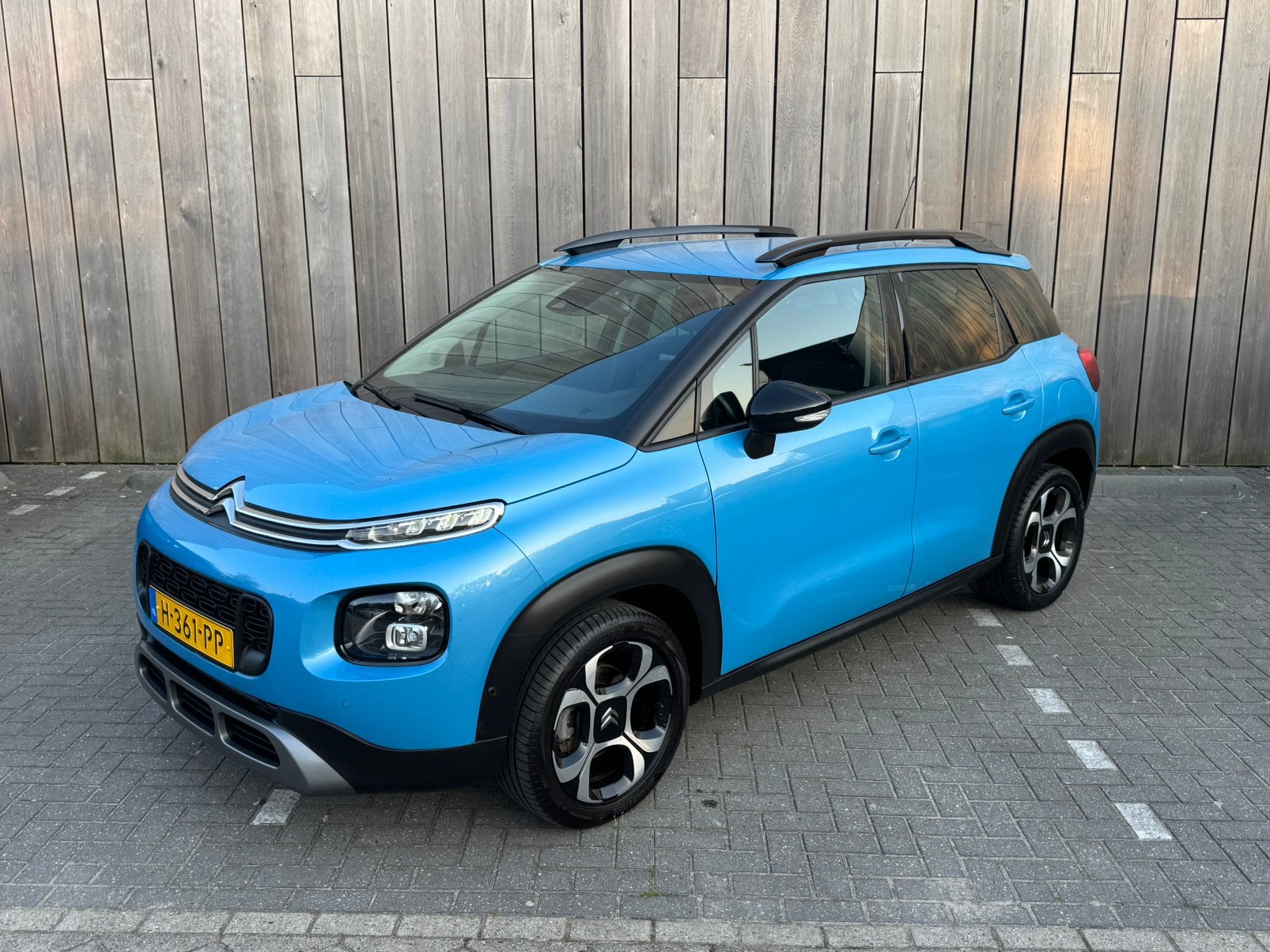 Citroën C3 Aircross 1.2 Puretech 110pk S&S 2020 Blauw, Auto's, Voorwielaandrijving, Zwart, 1199 cc, Blauw