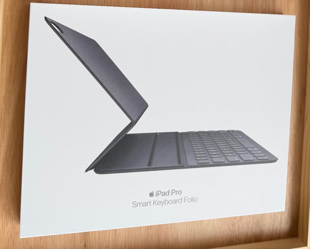 Apple Smart Keyboard Folio (US) iPad Pro 12.9" 3e gen A2039, Bescherming voor- en achterkant, Ophalen of Verzenden, Apple, IPad Pro 12.9" 3e generatie