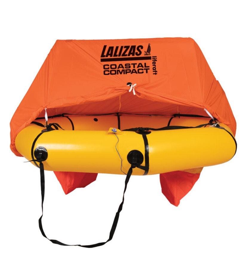 LALIZAS Coastal Compact reddingsvlot , 4 p, nieuw, Nijmegen, Watersport en Boten, Ophalen of Verzenden, Zo goed als nieuw, Overige typen