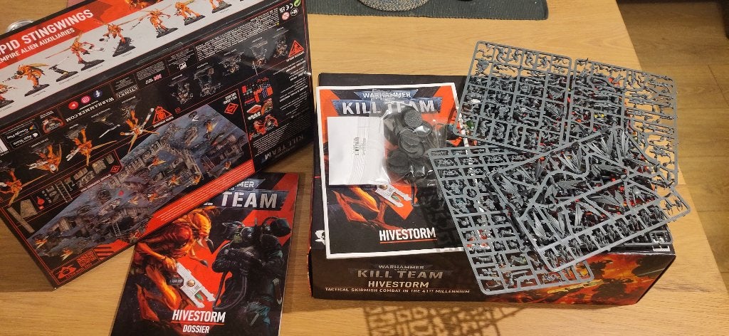 Hive storm kill teams Vespids en Aquilions, Ophalen of Verzenden, Nieuw, Warhammer 40000, Figuurtje(s)