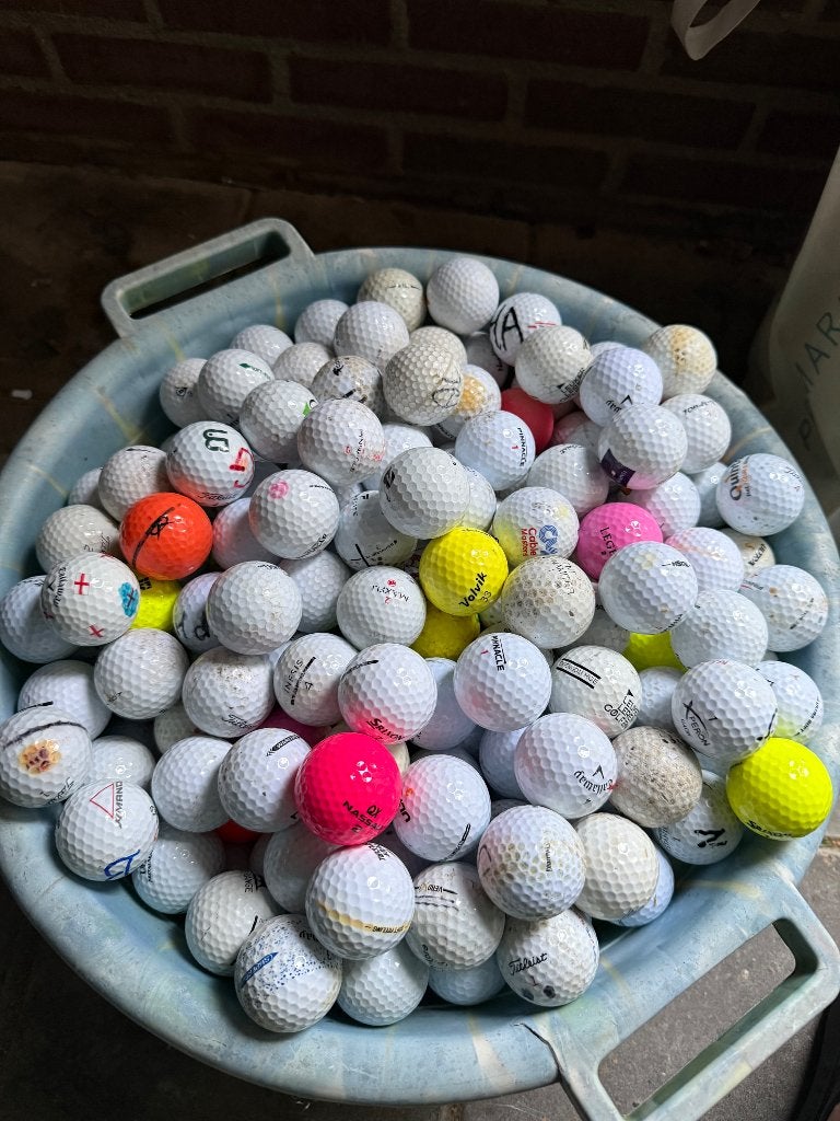 Lakeballs/ Golfballen, Sport en Fitness, Ophalen, Gebruikt, Bal(len), Overige merken