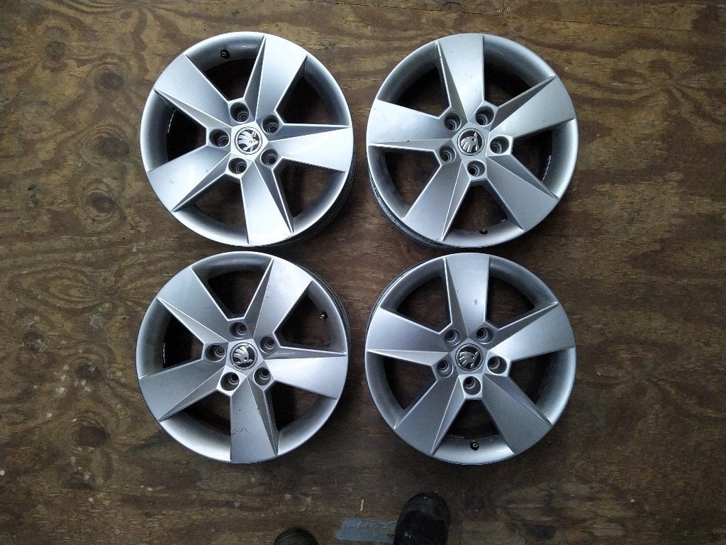 Set aluminium velgen, Ophalen, Zo goed als nieuw