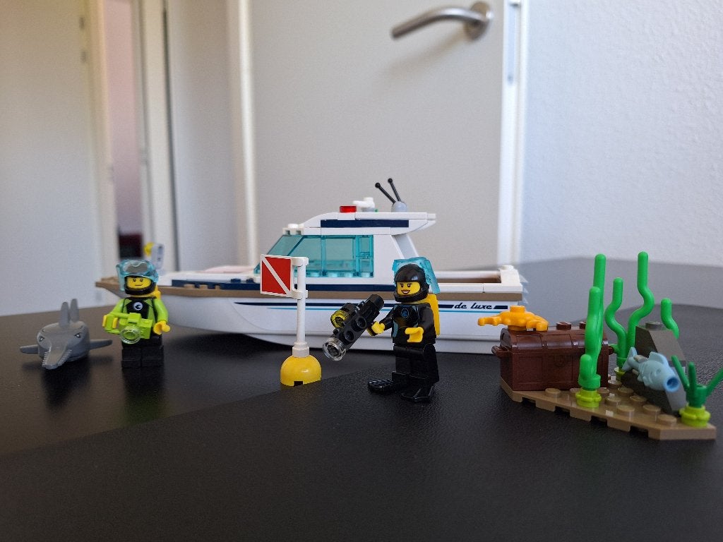 Lego city 60221 boot, Kinderen en Baby's, Speelgoed | Duplo en Lego, Ophalen, City, Lego, Complete set