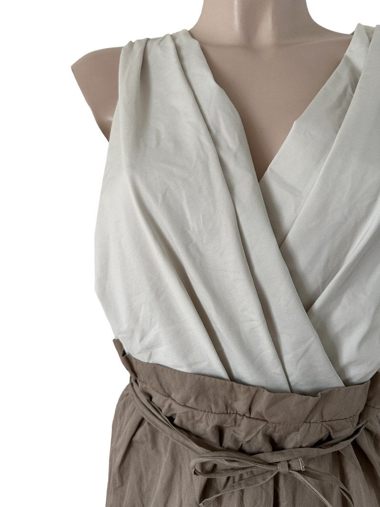Josephine & Co jurk M, Maat 38/40 (M), Beige, Ophalen of Verzenden, Zo goed als nieuw