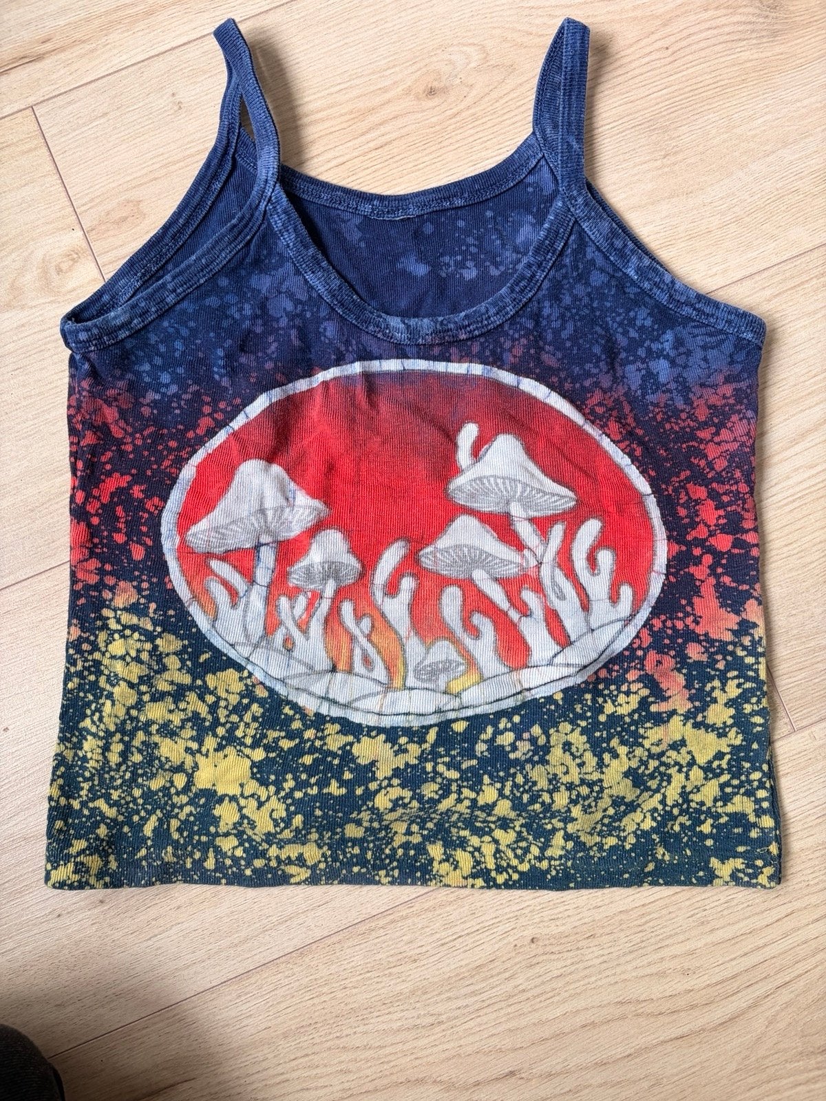 top met paddenstoelenprint, Kleding | Dames, Meerkleurig, Ophalen of Verzenden, Zo goed als nieuw, Maat 36 (S)