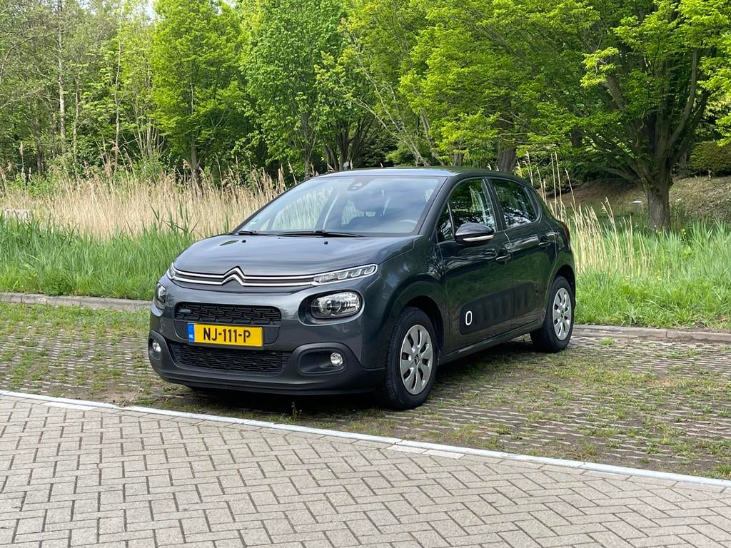 Citroën C3 82pk 2017 Grijs feel | dealer onderhouden, Auto's, Citroën, Voorwielaandrijving, 450 kg, 40 €/maand, 1199 cc