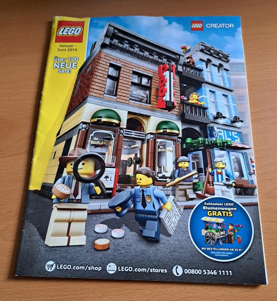 LEGO Creator Catalogus Januari-Juni 2015 Duitsland, Gebruikt, Lego, Overige typen, Ophalen of Verzenden