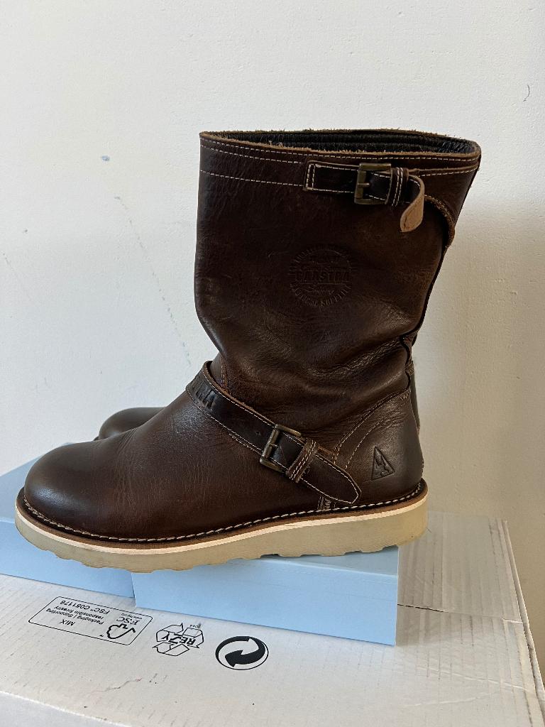 Laarzen GAASTRA M41 LEER, Bruin, Lage of Enkellaarzen, Nieuw, Ophalen of Verzenden