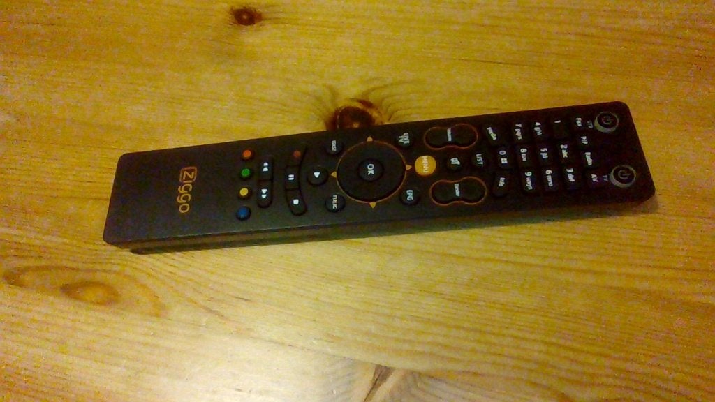 Ziggo 2 in 1 universele afstandsbediening, Ophalen of Verzenden, Zo goed als nieuw, Universeel, Mediaspeler